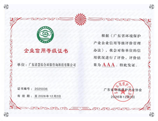 企业信用等级证书